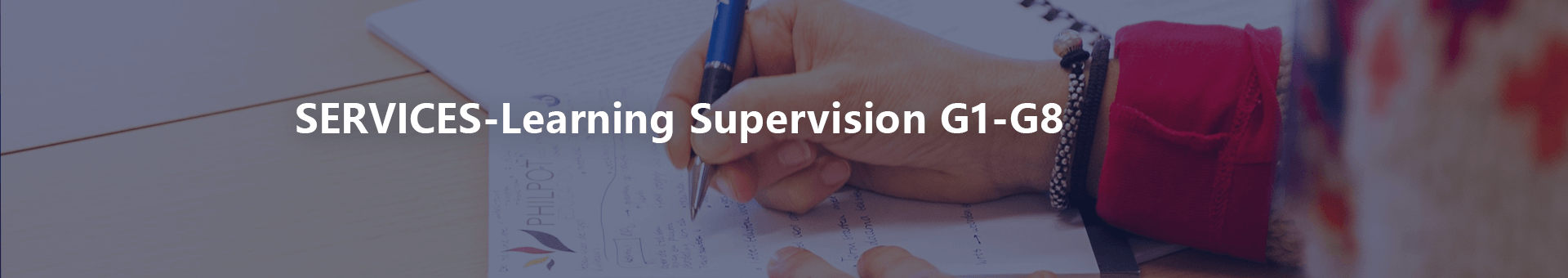 Learning Supervision G1-G8